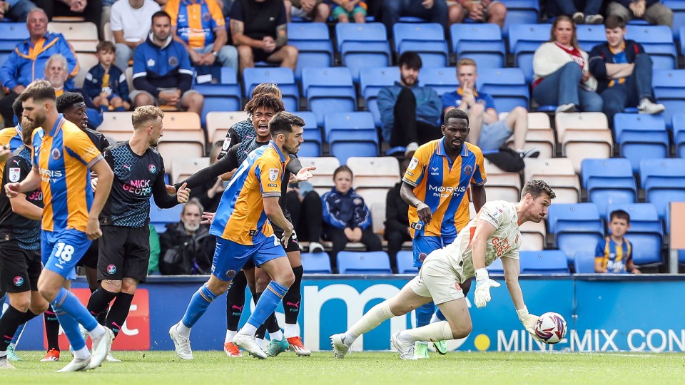 Shrewsbury Town v Posh