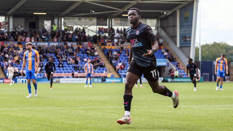 Shrewsbury Town v Posh