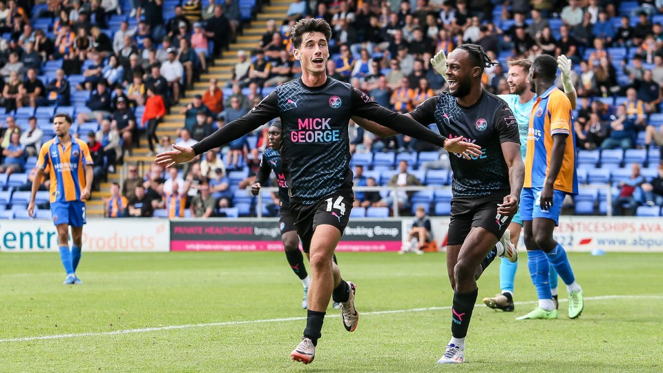 Shrewsbury Town v Posh