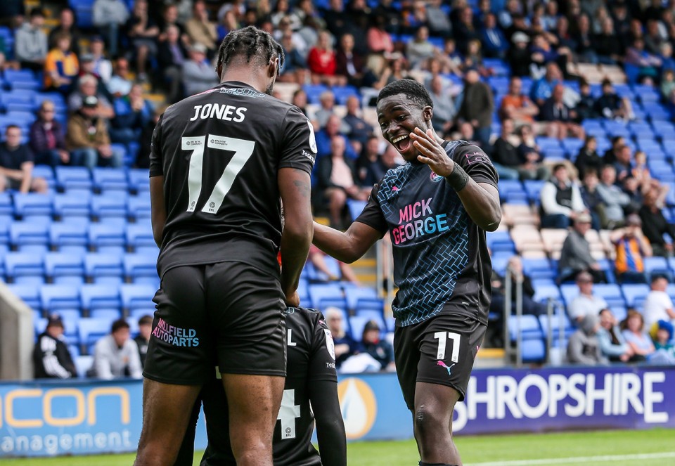 Shrewsbury Town v Posh