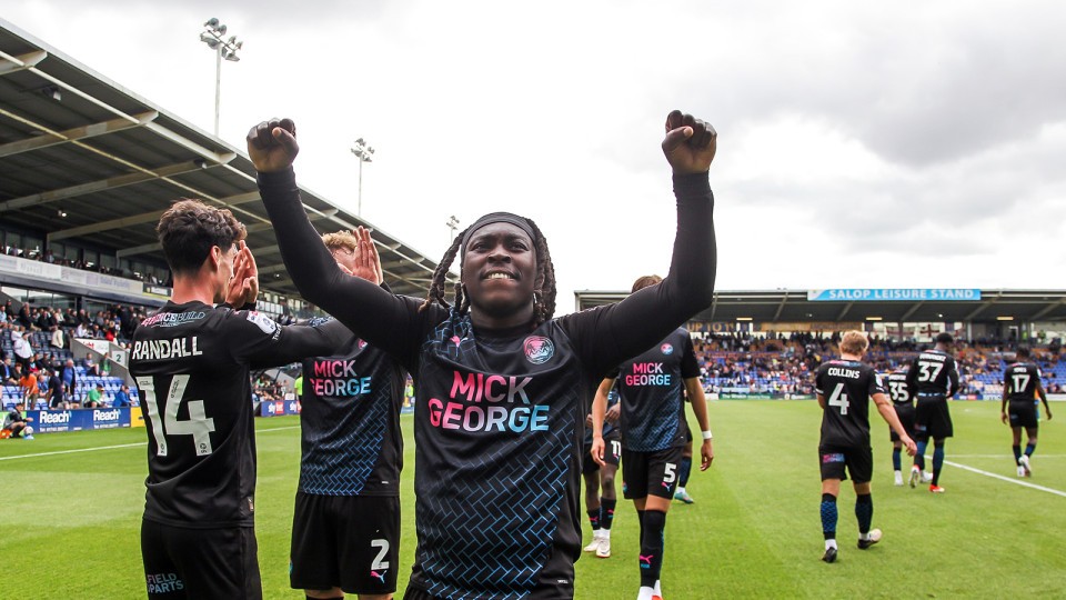 Shrewsbury Town v Posh
