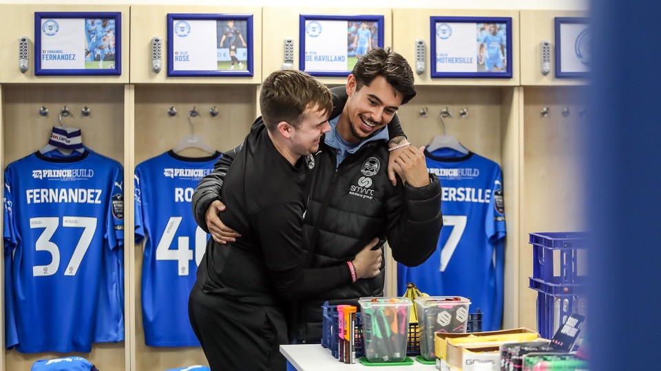 Behind The Scenes v Stevenage