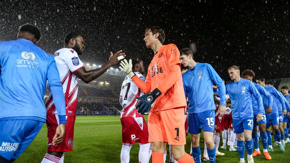 Behind The Scenes v Stevenage