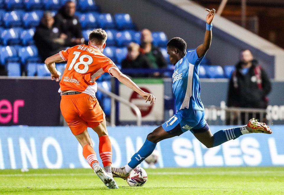 Posh v Blackpool