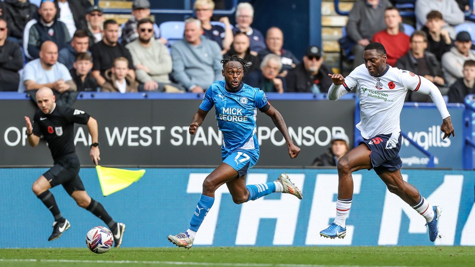 Bolton Wanderers v Posh