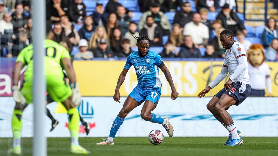 Bolton Wanderers v Posh