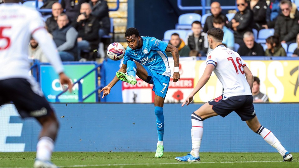 Bolton Wanderers v Posh