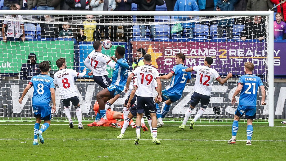 Bolton Wanderers v Posh