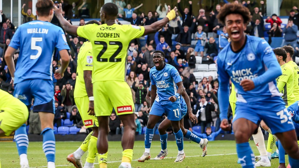 Posh v Rotherham United