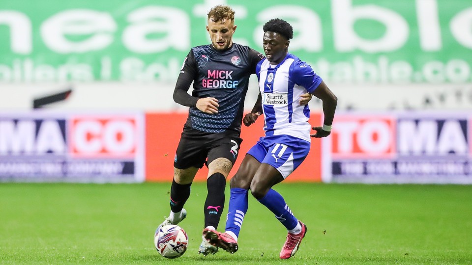 Wigan Athletic v Posh