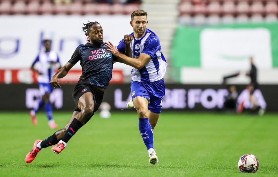 Wigan Athletic v Posh