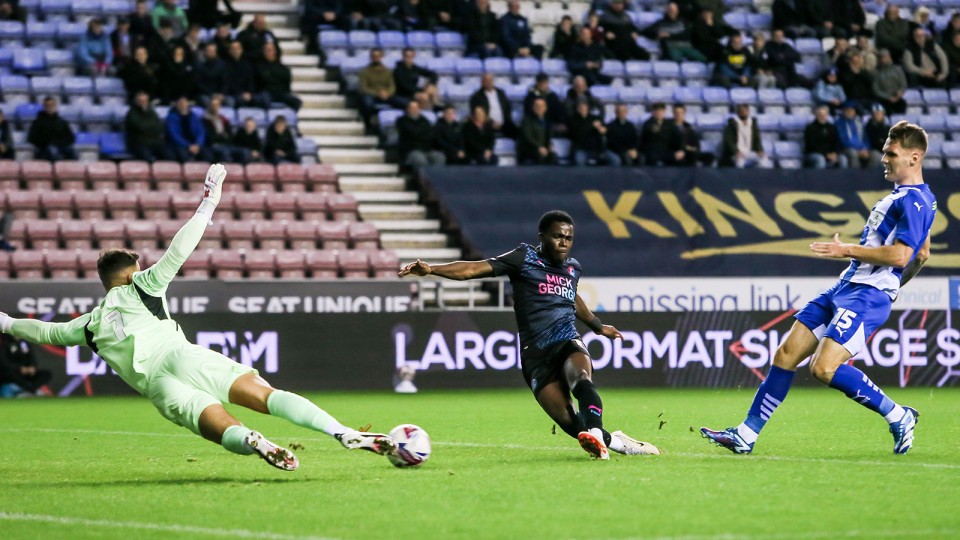 Wigan Athletic v Posh