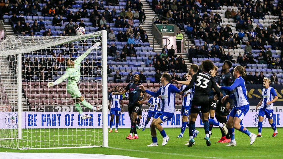 Wigan Athletic v Posh