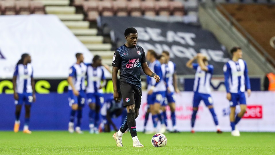 Wigan Athletic v Posh