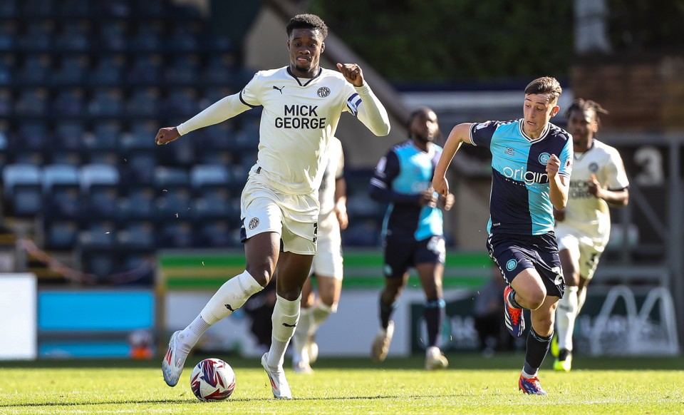 Wycombe Wanderers v Posh
