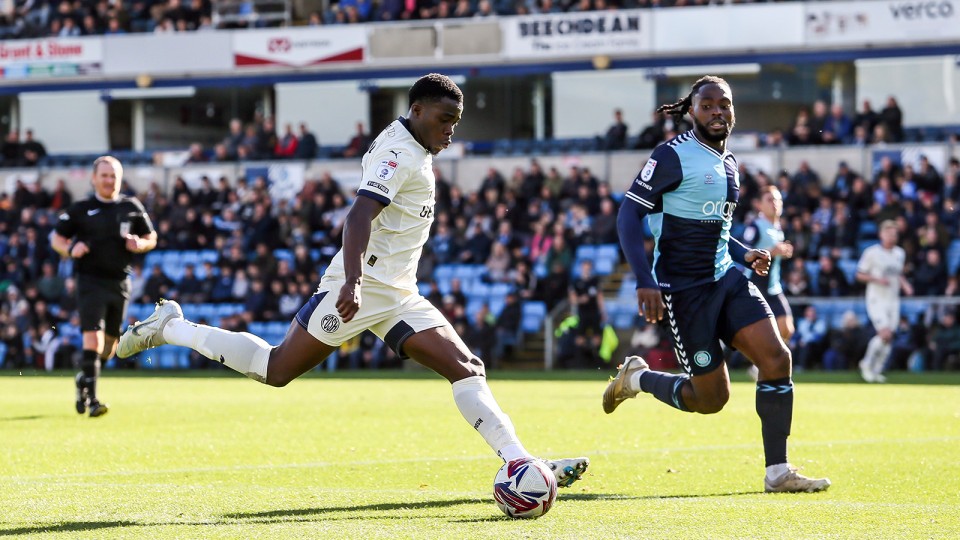 Wycombe Wanderers v Posh