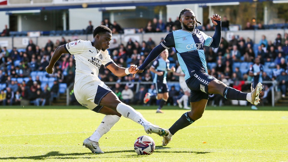 Wycombe Wanderers v Posh