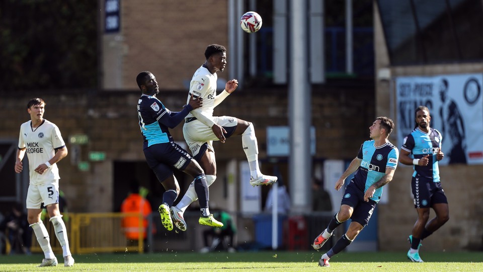 Wycombe Wanderers v Posh