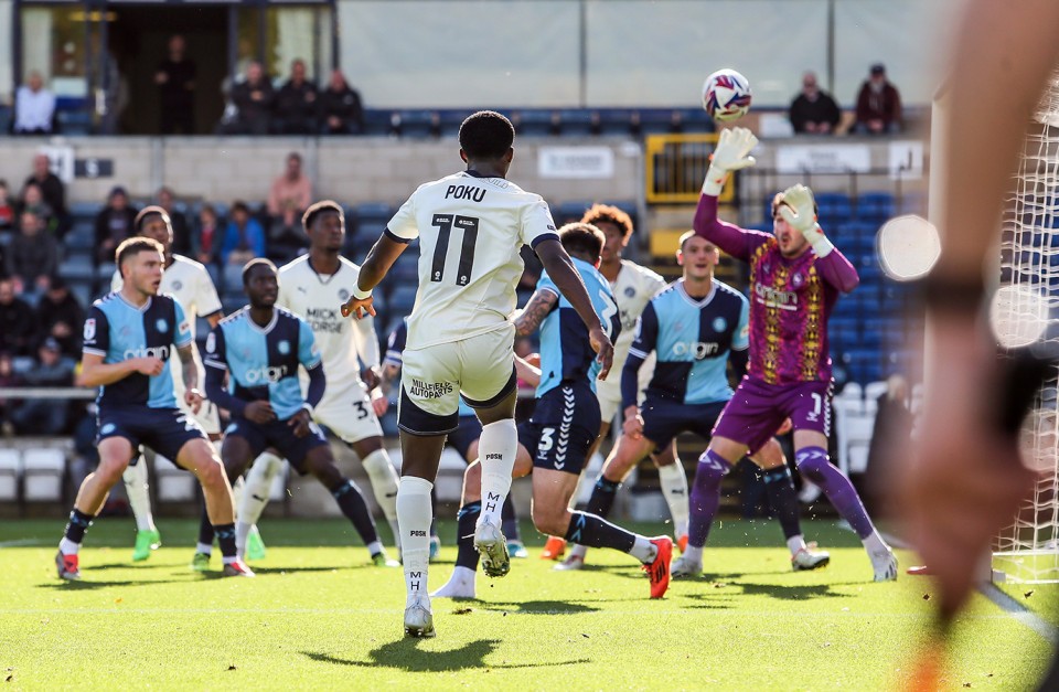 Wycombe Wanderers v Posh