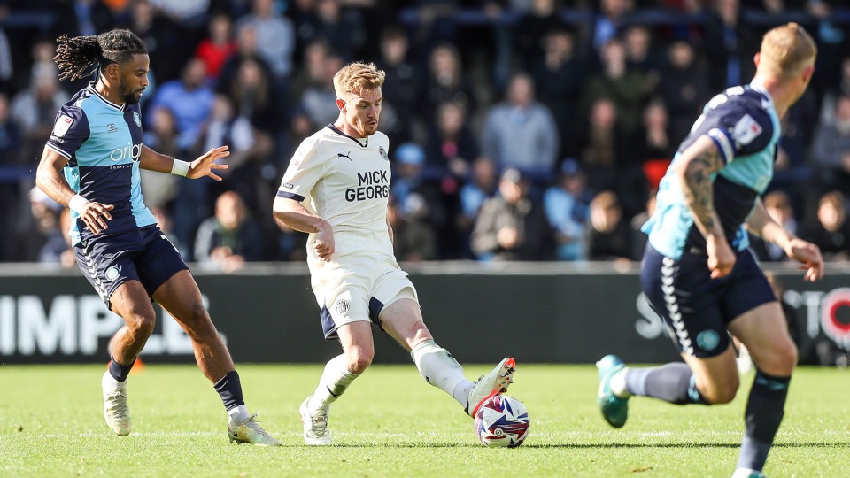 Wycombe Wanderers v Posh