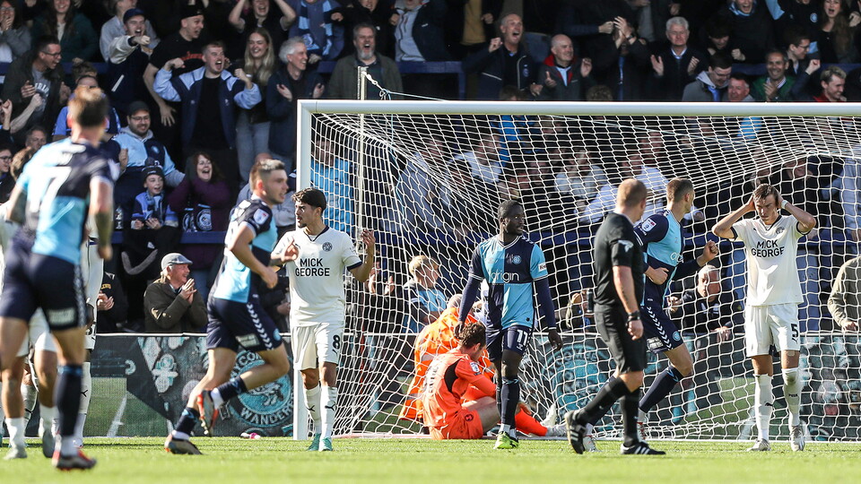 Wycombe Wanderers v Posh