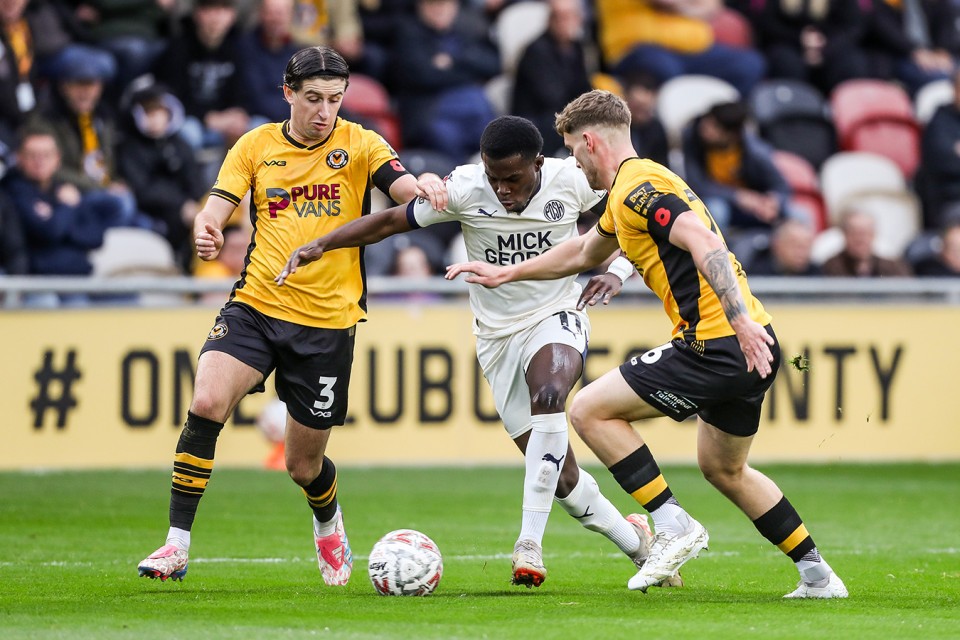 Newport County v Posh
