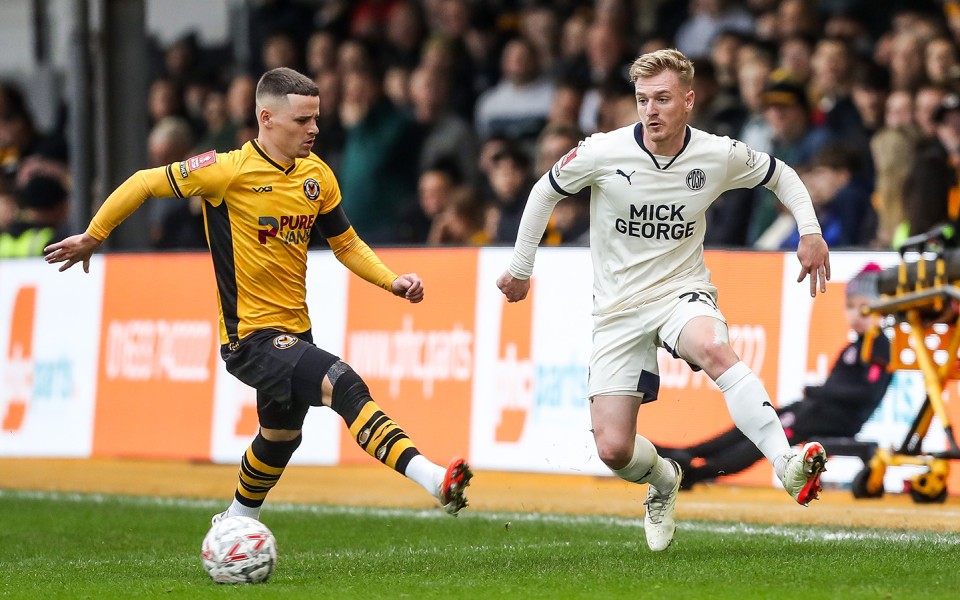 Newport County v Posh