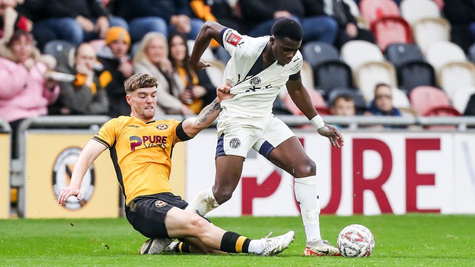 Newport County v Posh