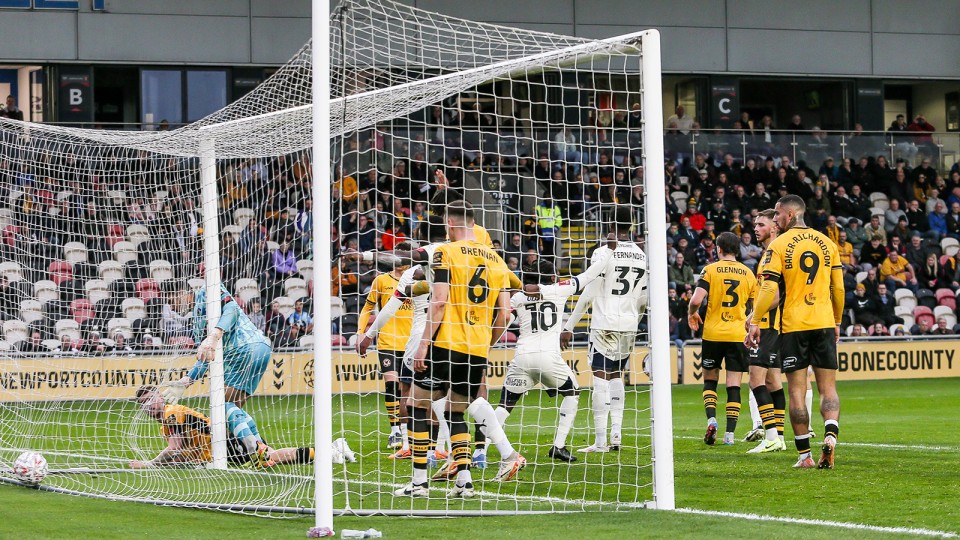 Newport County v Posh