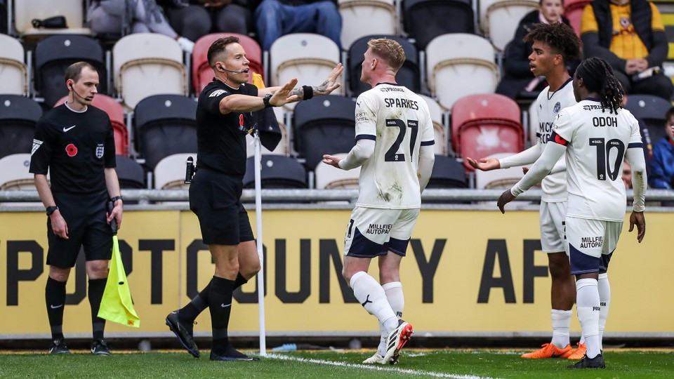 Newport County v Posh