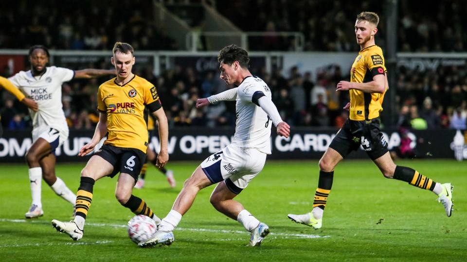 Newport County v Posh