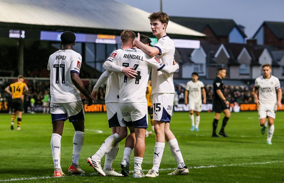 Newport County v Posh