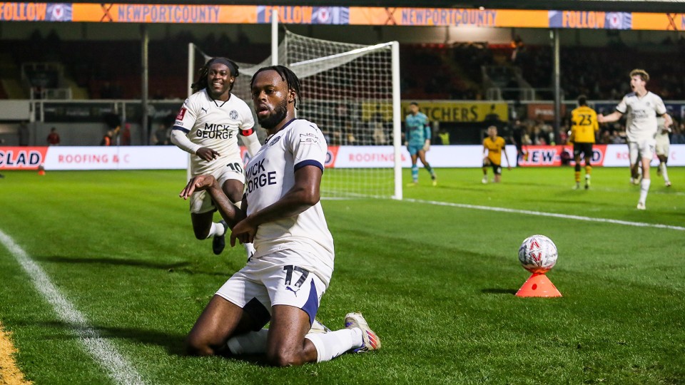 Newport County v Posh