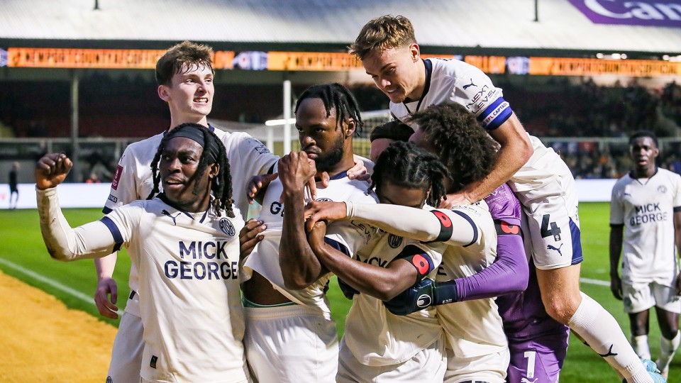 Newport County v Posh