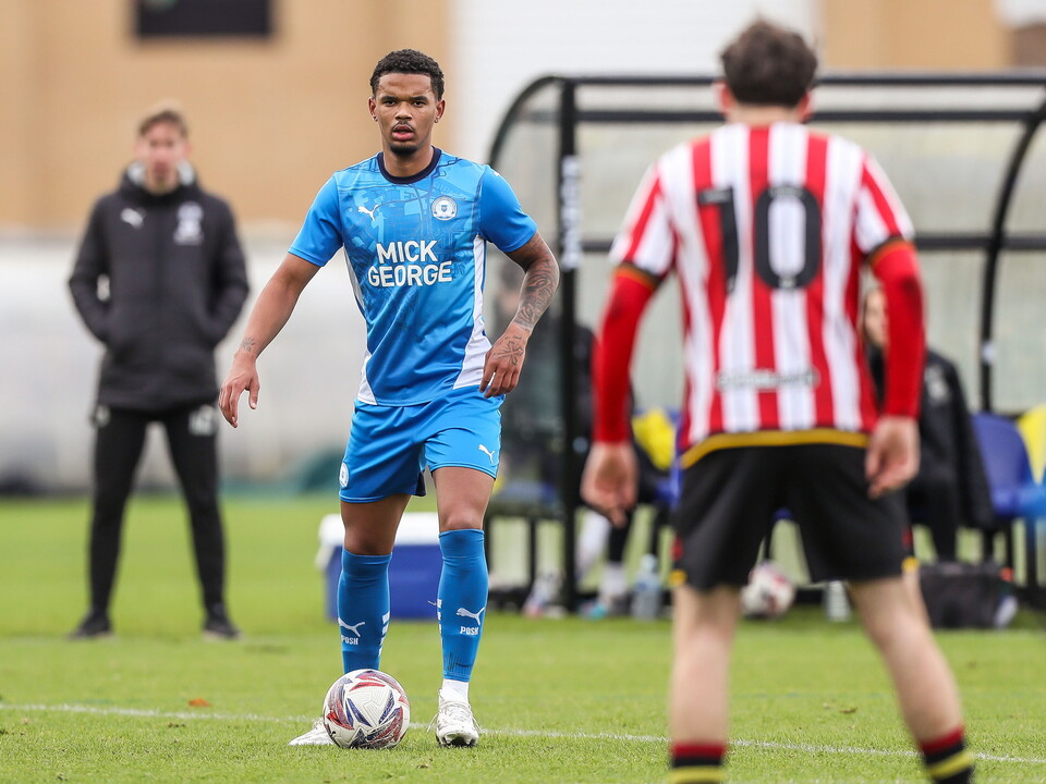 Posh Under 21s v Sheffield United Under 21s