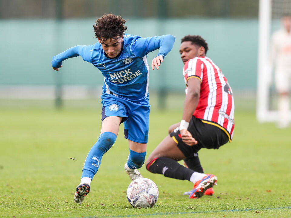 Posh Under 21s v Sheffield United Under 21s