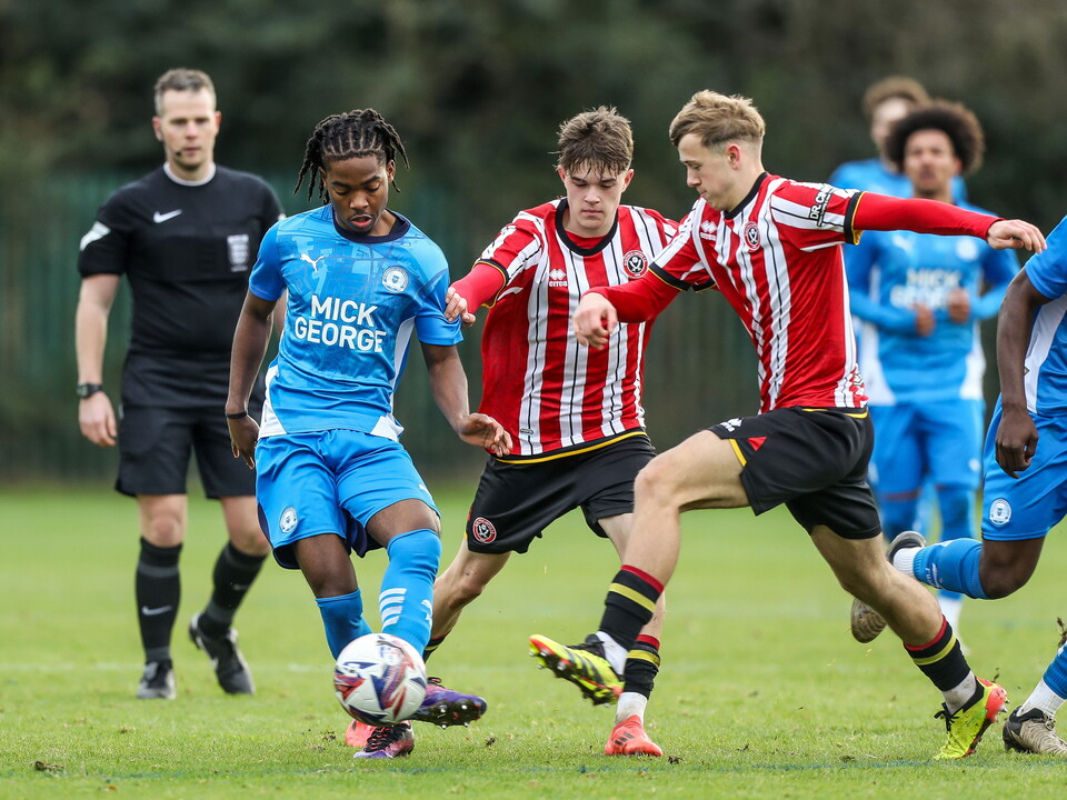 Posh Under 21s v Sheffield United Under 21s
