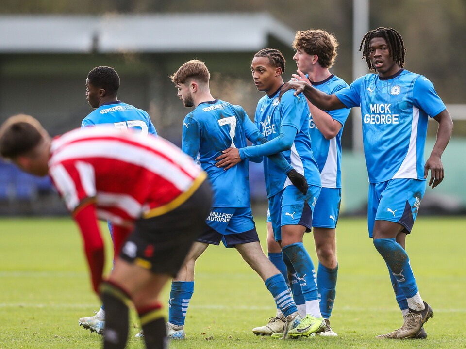 Posh Under 21s v Sheffield United Under 21s