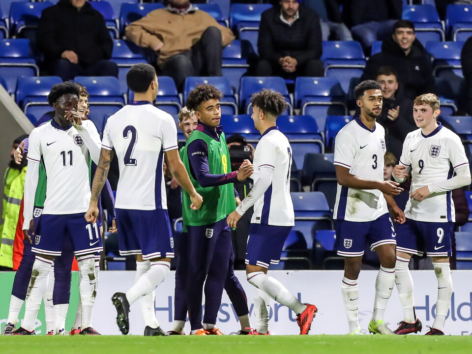England U20s v Germany U20s
