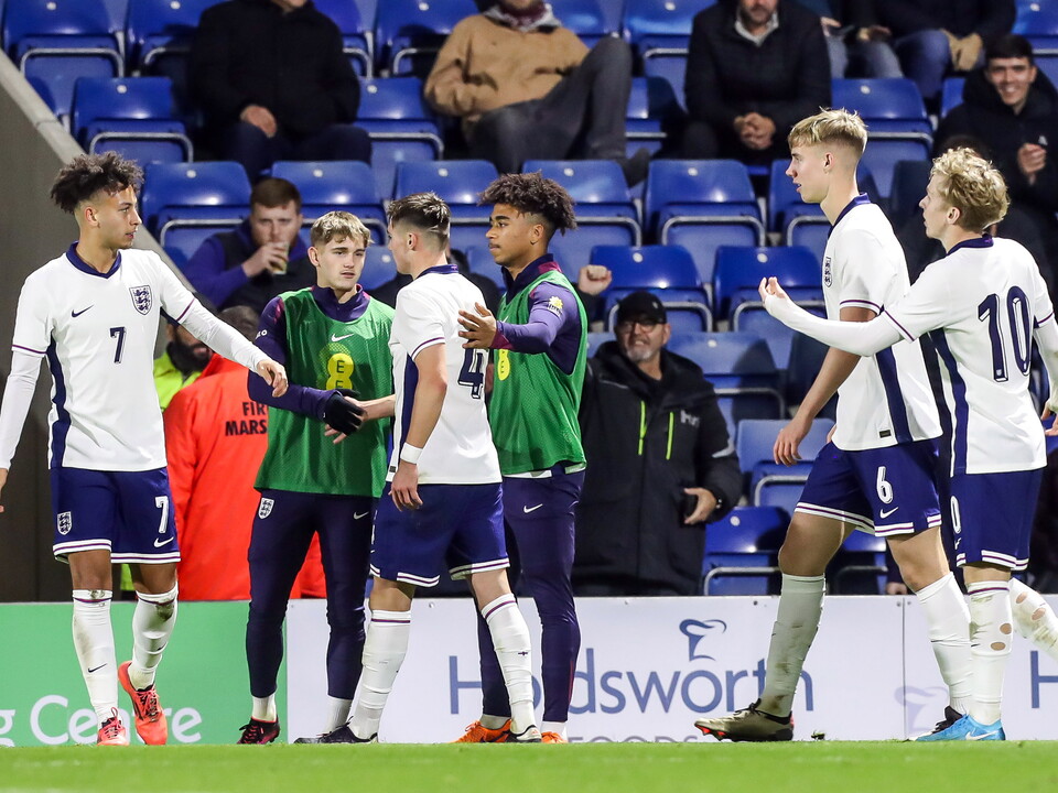England U20s v Germany U20s
