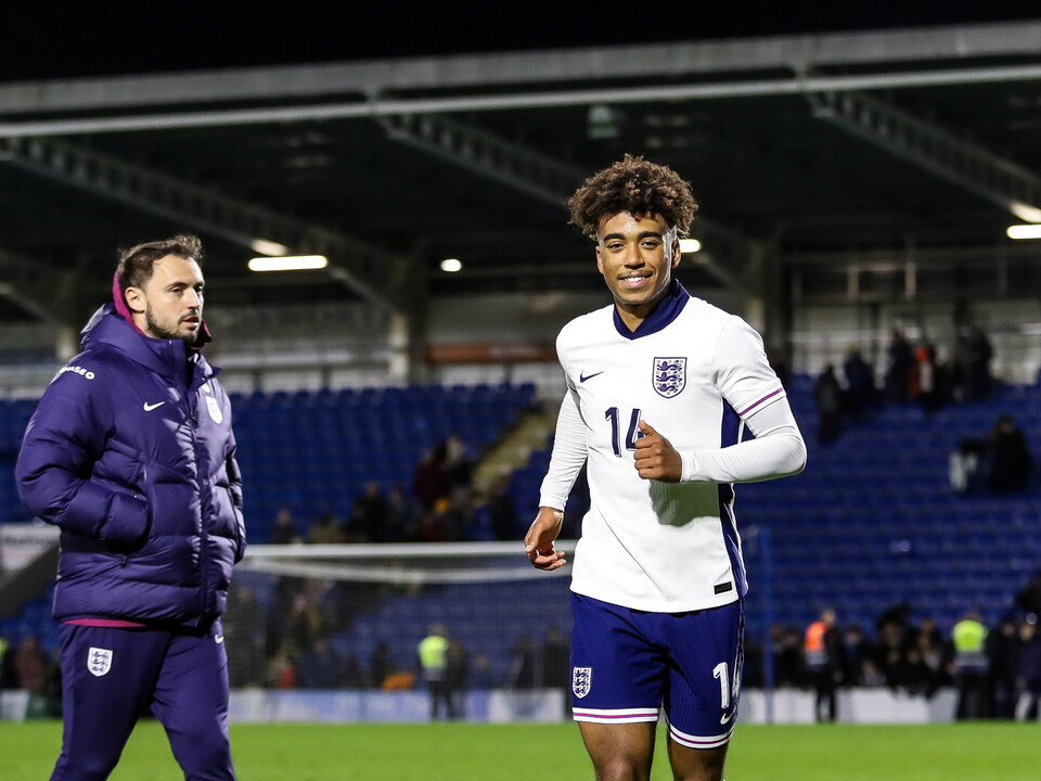 England U20s v Germany U20s