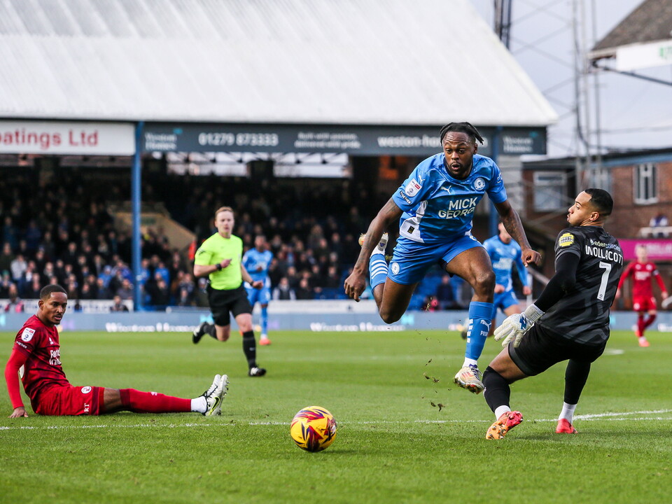 Posh v Crawley Town