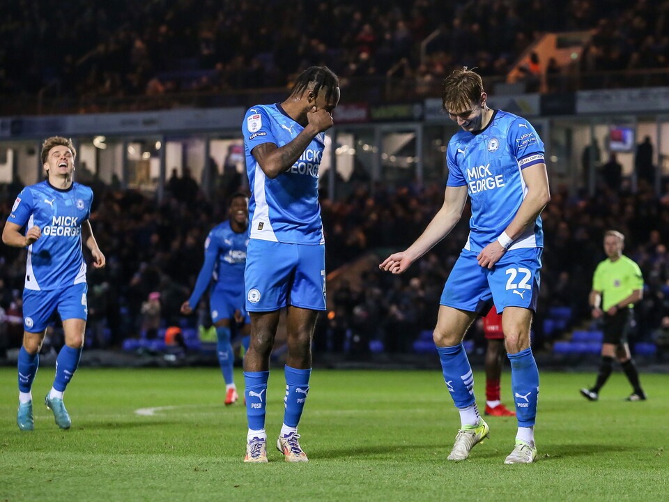 Posh v Crawley Town