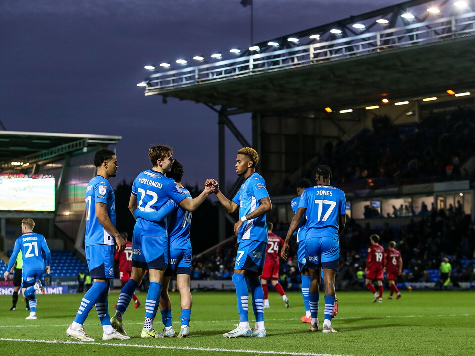 Posh v Crawley Town