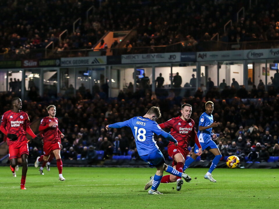 Posh v Crawley Town
