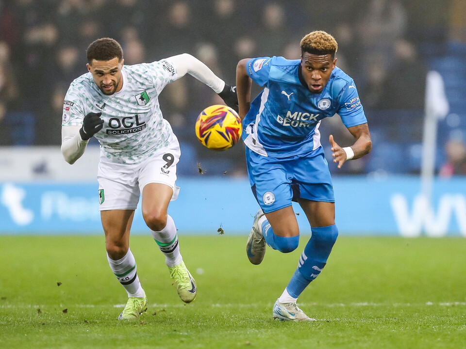 Posh v Mansfield Town