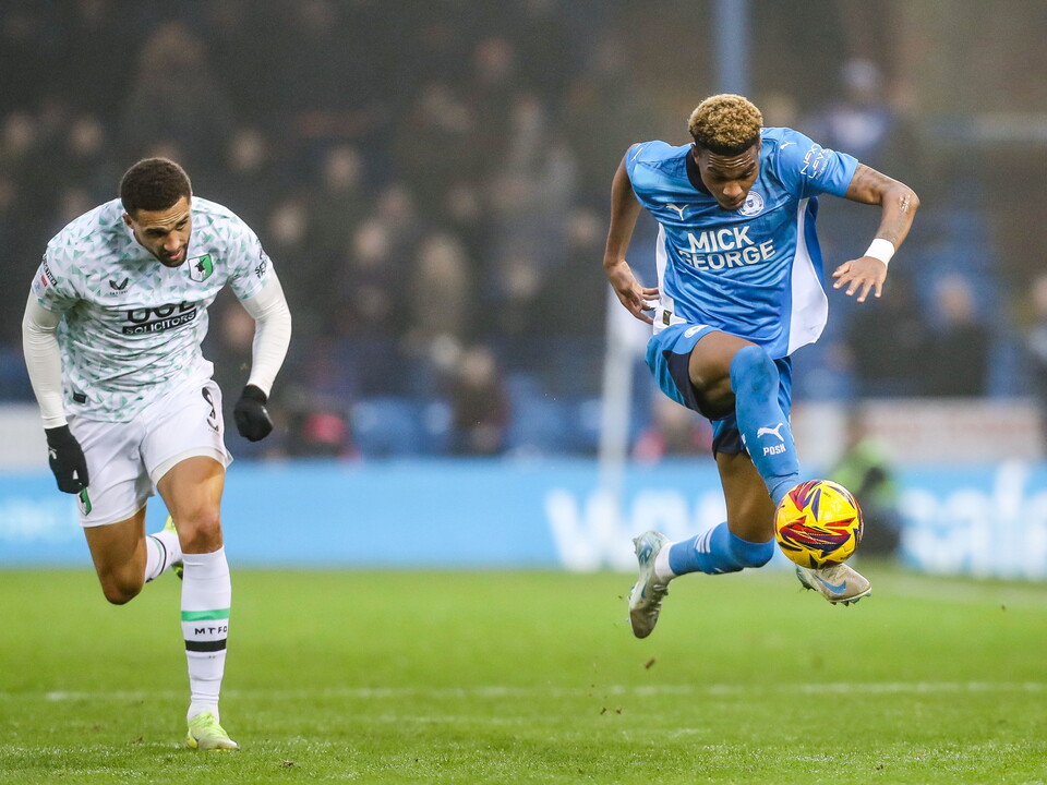 Posh v Mansfield Town