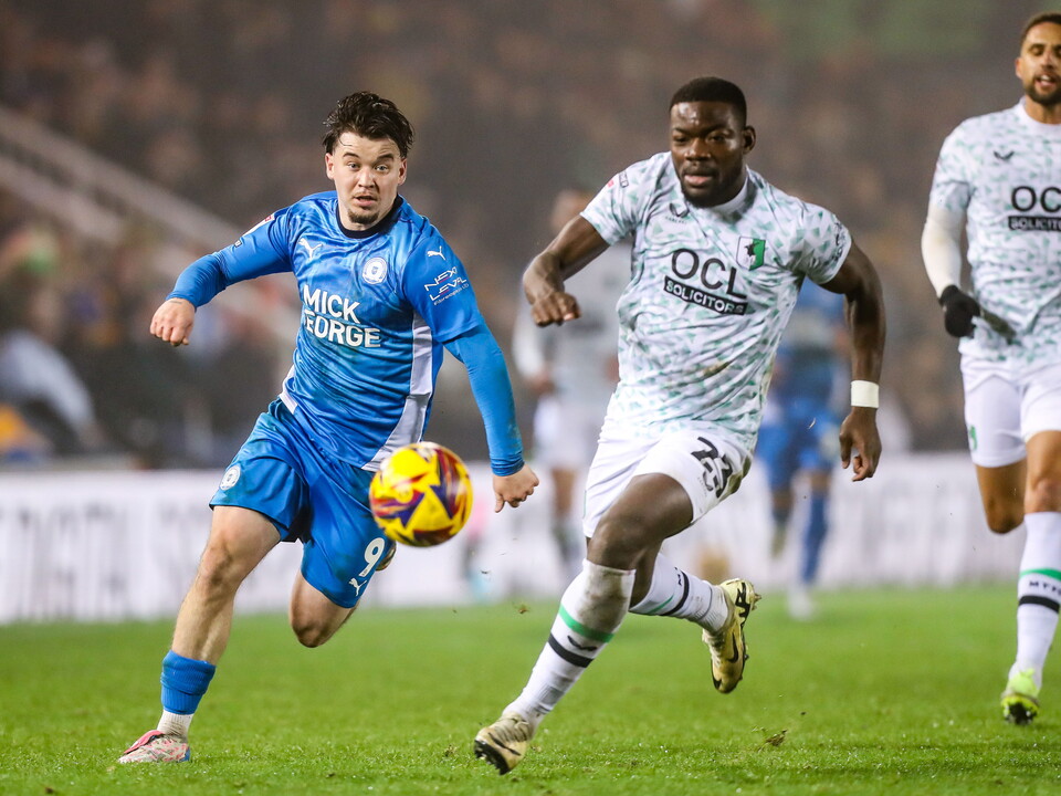 Posh v Mansfield Town