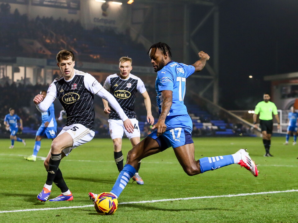Posh v Exeter City