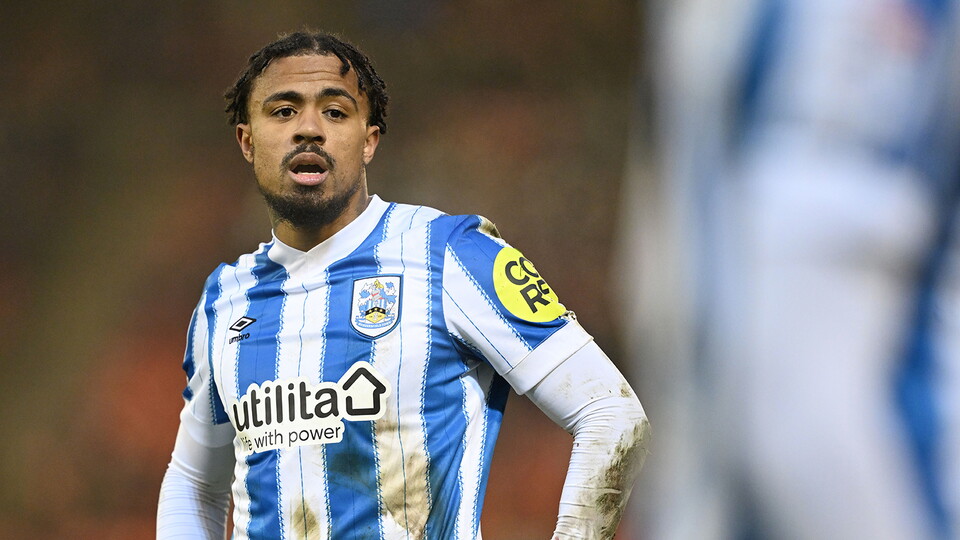 Josh Koroma of Huddersfield Town